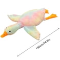 thumbnail image 2 of Toy Goose Weighted Plush Animals Duck Stuffed Animals Plush Pillow Toy Gifts for Soft Anxiety Relief Pet Companion, 2 of 5