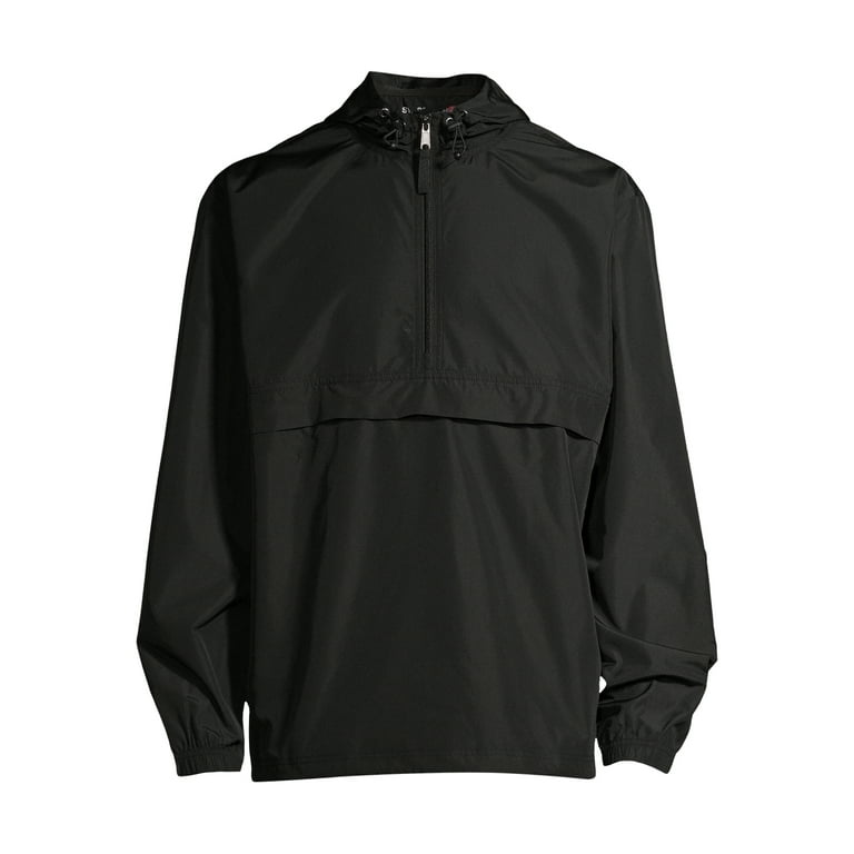 Swiss Tech Men s and Big Men s Half Zip Windbreaker up to Size 5XL