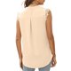 thumbnail image 2 of Txlixc, camisetas sin mangas de verano para mujer, sin mangas, lisas/flores/hojas, camisas de encaje con cuello en V, chaleco informal suelto para mujer Txlixc  Estilo de ocio, 2 of 3
