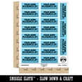 thumbnail image 2 of Your Work Measures Up Ruler Teacher Student School Sticker Set - Light Blue - Matte Finish - 2.00" Large, 2 of 7