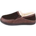 thumbnail image 2 of Rockdove Men's Andrew Twill Upper Fleece Lined Closed Back Slipper, 2 of 5