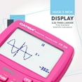 thumbnail image 6 of CATIGA CS-229 Electronics Scientific Calculator with Graphic Functions, Pink, 6 of 7