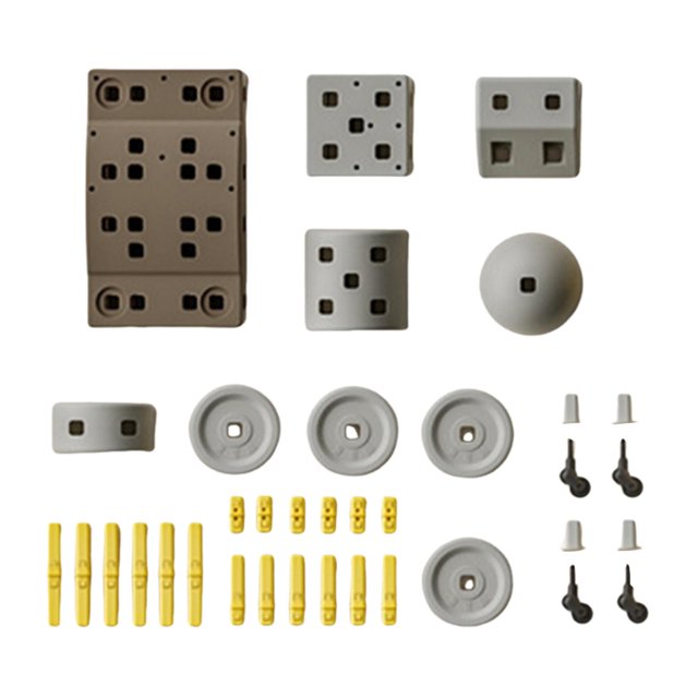 Bloques de construcción DIY, regalo de aprendizaje para desarrollar habilidades motoras para niños de 3, 4, 5, 6, 7 y 8 años, bloques apilables para fiestas de jardín de infantes y 36 piezas
