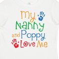 thumbnail image 4 of Inktastic Nanny and Poppy Love Me Grandkid Boys or Girls Toddler T-Shirt, 4 of 5