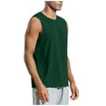 thumbnail image 6 of Caqnni Men's Tank Top Sleeveless Muscle Shirts Quick Dry Gym Workout Casual Shirt Athletic Running Tee for Men Gym Muscle Shirts Bodybuilding Compression Tee Basketball Tank Tops (AG,3XL), 6 of 8