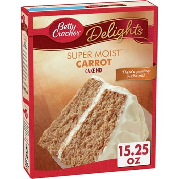 Betty Crocker Super Moist Carrot Cake Mix, 15.25 oz