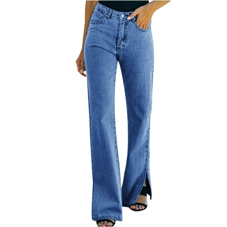 Leadmall Women Denim Jeans