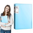 thumbnail image 2 of Trendy Tool Kit for Home, Presentation Book with Plastic Sleeves 60 Pockets Portfolio Folder Display Book with Sheet Protectors for School, 2 of 9