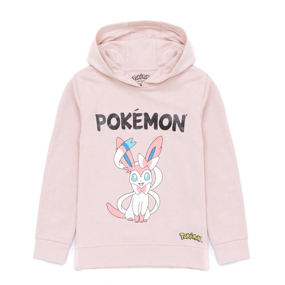 Sudadera con capucha Pokemon Sylveon Lilac para niñas y niños de 11 a 12 años