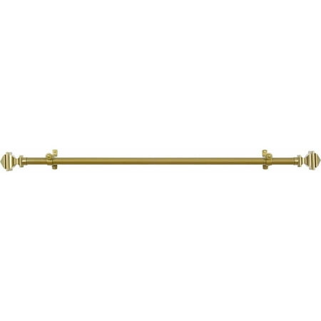 - Achim Buono II Decorative Curtain Rod and Finial, Bach
