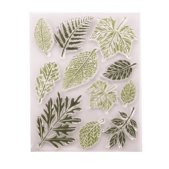 LZBRDY 5.5 by 7.1 Inches Tree Leaves Decoration Clear Rubber Stamps for Scrapbooking Card Making Spring Autumn Stamps