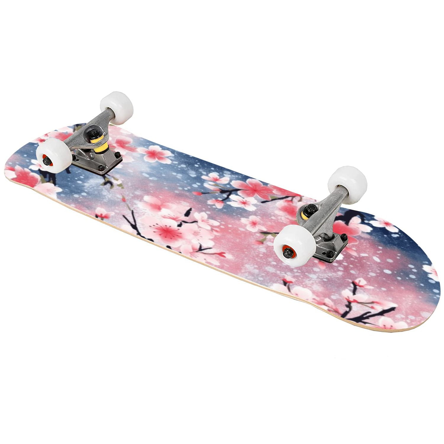 Skateboards for Beginners Colorful Red Pink Blue White