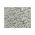 thumbnail image 1 of HOMETRENDS 8 ft. x 10 ft. Green and Tan Flatweave Outdoor Rug, Lush Leaves, 1 of 9