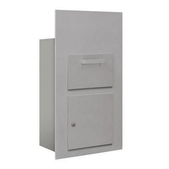 Salsbury Industries 2 Unit High 4B Horizontal Mailbox Parcel Locker