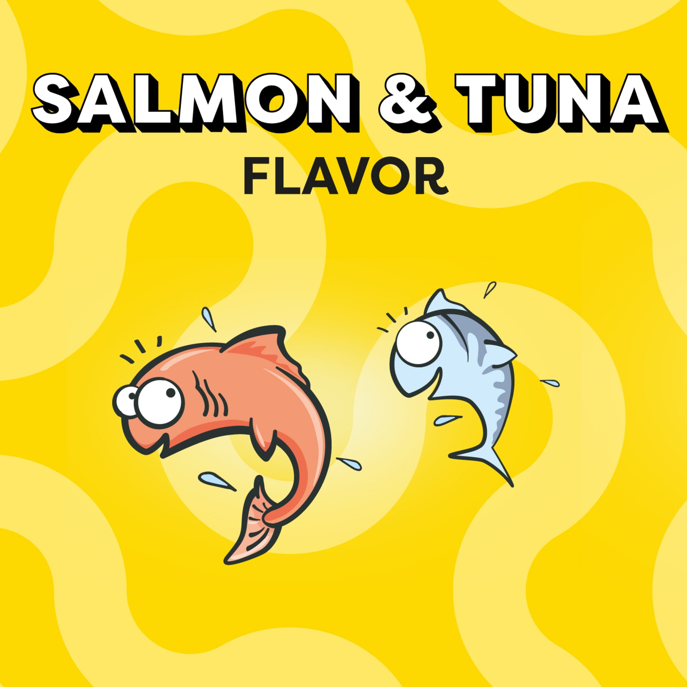 Temptations Meaty MixUps Salmon and Tuna Crunchy and Soft Cat Treats for Adult Cats, 4.12 oz Pouch