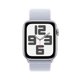 thumbnail image 2 of Funda reacondicionada de aluminio plateado para Apple Watch SE (2.ª generación) [GPS 44 mm] con Blue, 2 of 6