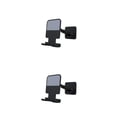 thumbnail image 4 of crativent Phone Holder Wall Self Adhesive Adjustable Cellphone Stand Organizer 90 Degree Rotation Retractable Rack Bathroom Black 2Set, 4 of 6