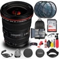 thumbnail image 2 of Canon EF 17-40mm F/4L USM Lens (8806A002) + Filter + BackPack + 64GB Card + More(International Model), 2 of 6