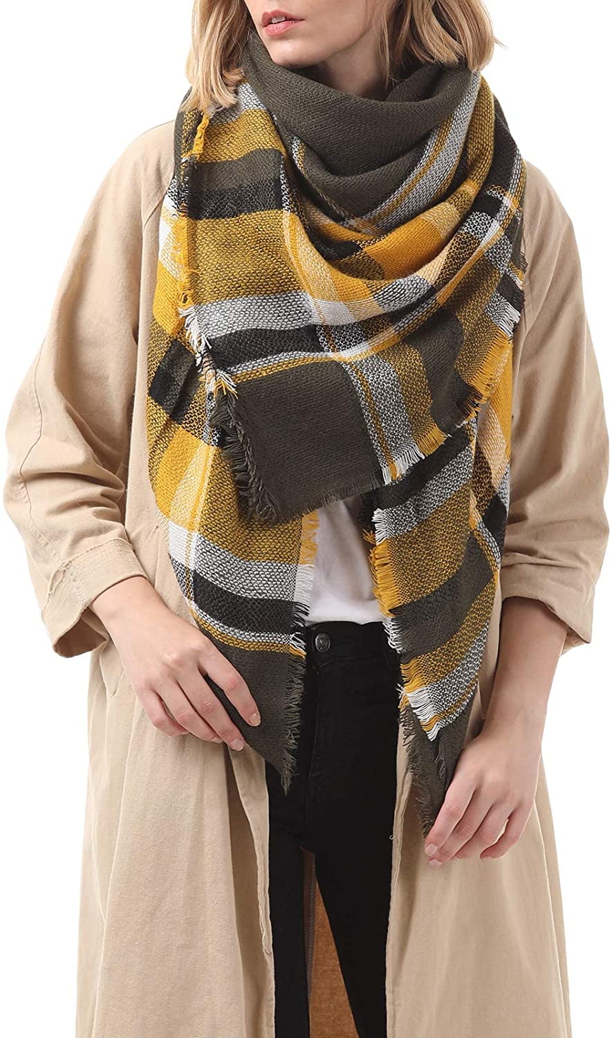 oversized blanket shawl