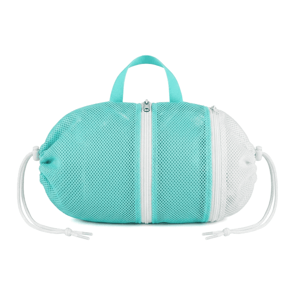 Cat Bathing Bag Adjustable Cat Grooming Net Bag Anti-bite & Anti-Scratch Cat Bath Washing Restraint Bag, Breathable Mesh Cat Grooming Bag for Shower, Nail Trimming, Injection