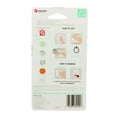 thumbnail image 7 of VELCRO Brand HANGables® Removable Hook | Easy-to-Remove Wall Fasteners | Damage-Free, Non-Permanent Hooks for Lightweight Items | Micro, Holds 1/2 lb., White, 4-Pack, 7 of 7