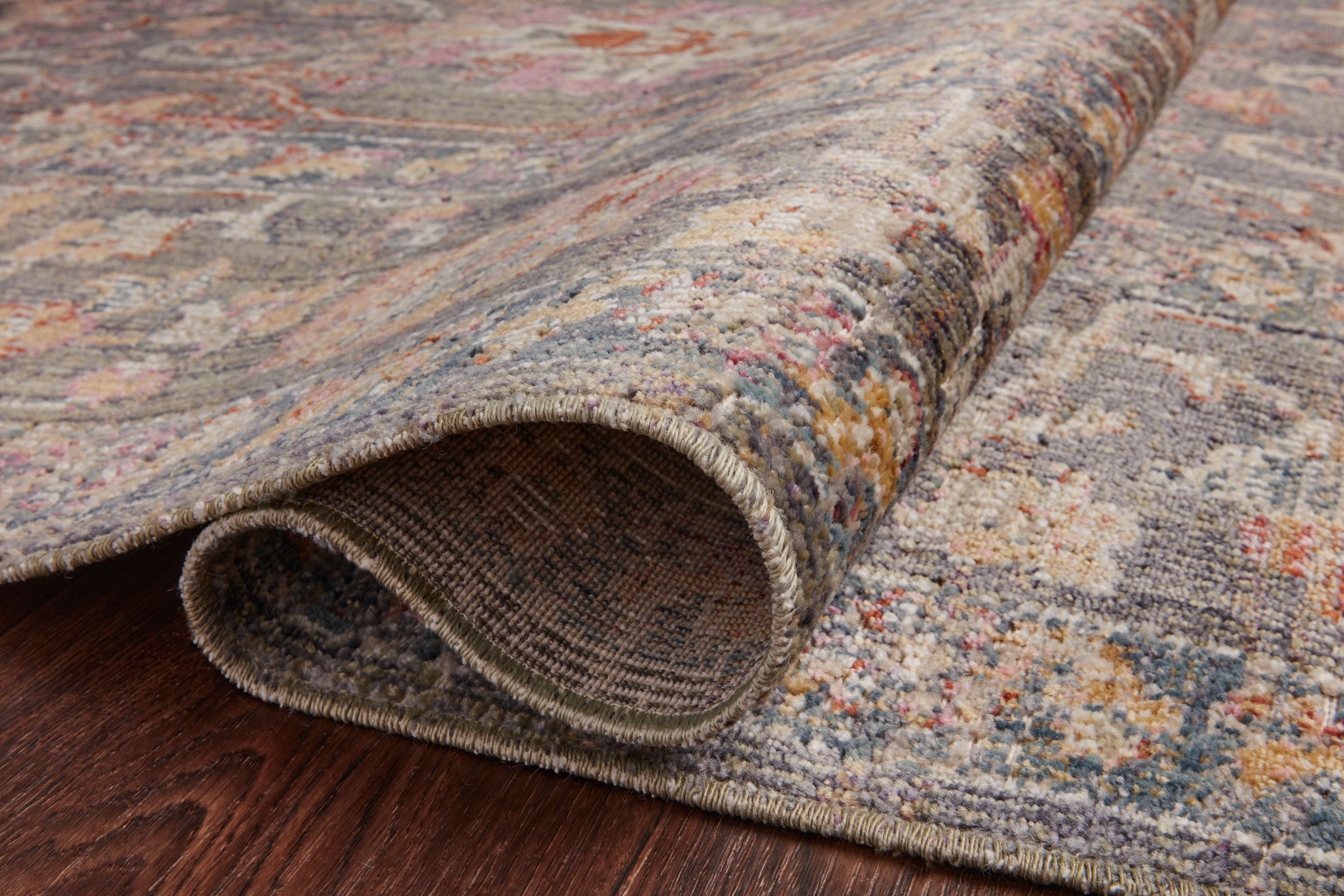 Chris Loves Julia x Loloi Rosemarie Stone/Multi 11'-6" x 15'-6" Area Rug