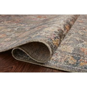 Chris Loves Julia x Loloi Rosemarie Stone/Multi 2'-7 x 4' Area Rug