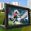 TOY LIFE Pro 20Ft Inflatable Projector Screen Movie Theate-R Screen Set Outdoor W/ Blower,) Tools & Home Improvement,Black