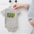 thumbnail image 5 of TMNT 90s Retro Turtle Cartoon Logo Romper Boys or Girls Infant Baby Brisco Brands 12M, 5 of 6