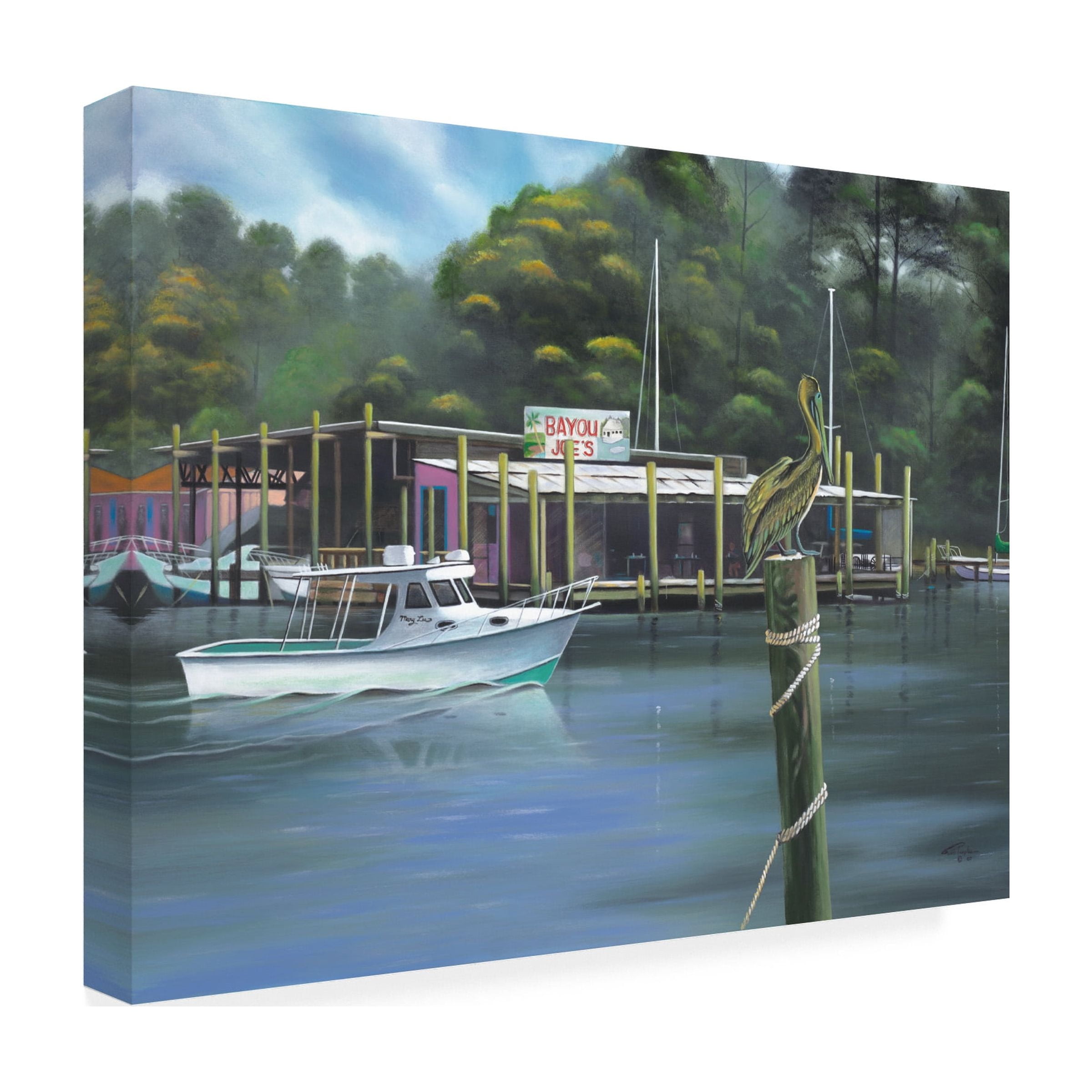 Trademark Fine Art 'Bayou Joes' Canvas Art by Geno Peoples