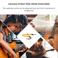 thumbnail image 5 of CTIRCHIU Electric Guitar Yellow Strap for Easy Use 1Pack, 5 of 5