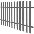 thumbnail image 6 of vidaXL Picket Fence Garden Fence Panel Outdoor Edging Border Fence Panel WPC, 6 of 34