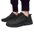 thumbnail image 4 of Non S𝗅ip Work Shoes for Men 𝖫a𝖼e Up Outdoor Hiking Sneakers Breathable Lightweight Sport Shoes Comfortable S𝗅ip On Tennis Shoes Wate𝗋proof Casual Jogging Shoes for Summer and Autumn, 4 of 9