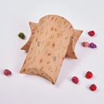 Airssory 100 Pcs 3x2 Inch Vintage Kraft Paper Pillow Candy Packaging