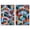 Silver Frame, variant on Cubic Harmony Set Canvas Print Colorful Wall Decor Set by Art Remedy, Gallery Wrapped, 24 x 36