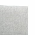 thumbnail image 2 of SAFAVIEH Couture Luis Contemporary Linen Solid Dining Chair, Dark Brown/Light Taupe (Set of 2), 2 of 9