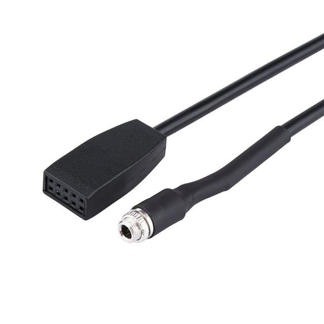 Cable de entrada auxiliar, cable de entrada auxiliar de audio para automóvil de 3,5 mm, cable M, artesanía excepcional