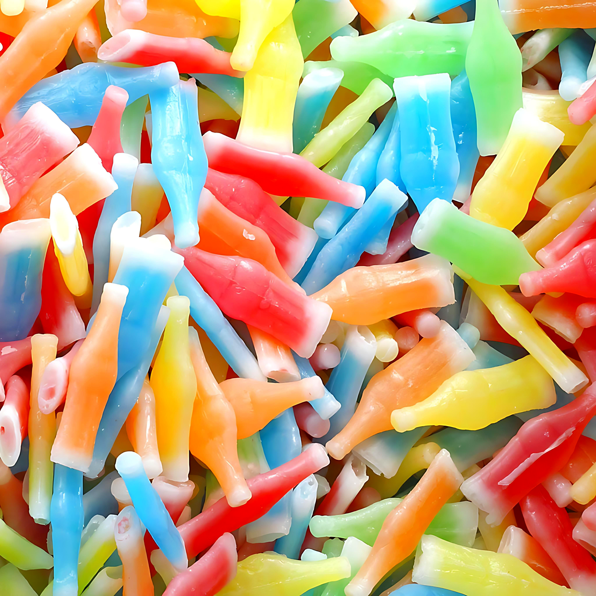 Nik-L-Nips Wax Bottle Candy | 3 Lb Bulk Bag | Wax Bottle Filled With Juice - Nostalgic Candy