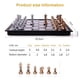 thumbnail image 3 of Travel Magnetic Chess Toy with FFolding Chess Board, 2 Players Travel Board Game Brain Training Educational Toys for Kids and Adults, 3 of 5