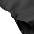 thumbnail image 6 of Tiqkatyck Shawl Wraps for Women Clearance Unisex Solid Color Hooded Zippered Poncho Shawl Scarf for Women Shawls and Wraps Black, 6 of 7