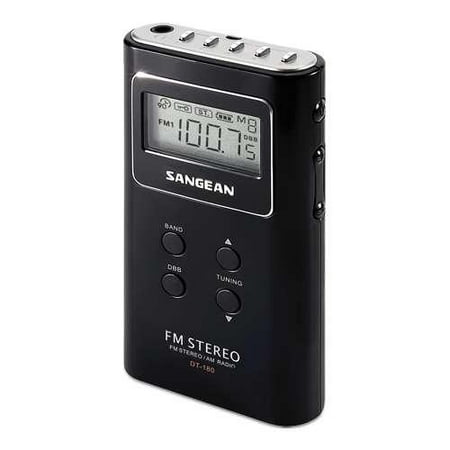 Sangean DT180V - Personal radio - black