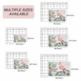 thumbnail image 6 of Pink Flamingo Outdoor Rug 4x6 Ft, Non Slip Washable Area Rug, Floral Summer Botanical Watercolor Wooden Patio Rugs Carpet Runner, Large Floor Mat for Indoor/Outdoor Deck Porch Camping, 6 of 8