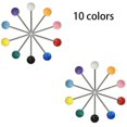 thumbnail image 2 of 500 Pcs Plastic Head Stainless Steel Needle 10 Colors, 2 of 3
