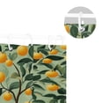 thumbnail image 5 of Yayeee Shower Curtain with Hooks 72"x72" Waterproof Fabric Bathroom Hanging Decor, Orange Tree, 5 of 5