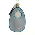 thumbnail image 2 of Old World Christmas Blue Baby Bib Glass Baby's First Christmas 32385, 2 of 2
