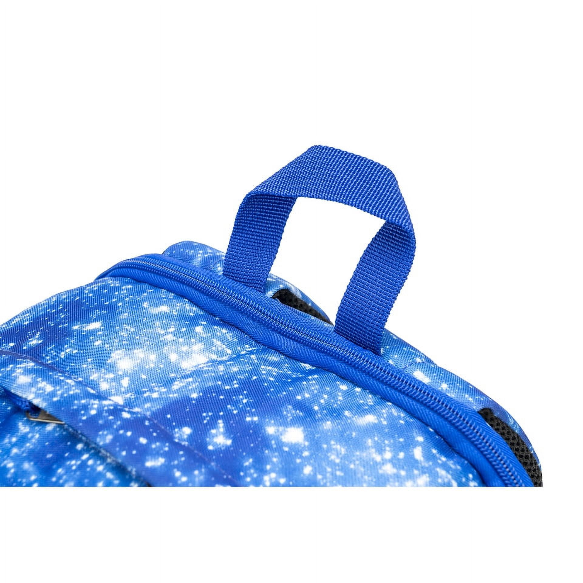 K-Cliffs Multi-Compartment School Backpack w/ Laptop Sleeve, Bottle Holder, and Padded Straps, Unisex, Teen-Adult, Color; Navy