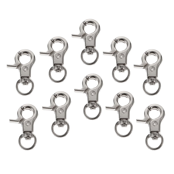 Raindrops 10Ud Tipo Gatillo De Metal Plateado Para Manualidades Y Accesorios De Bolsas