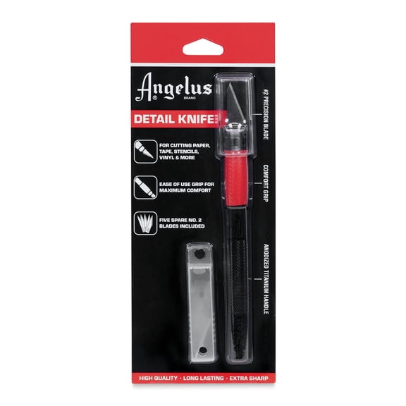 Angelus Detail Knife with 5 Spare No. 2 Blades