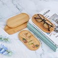 thumbnail image 3 of 4PCS Bamboo Vanity Tray Bamboo Succulent Tray Toilet Tray Bathroom Counter Tray Bathroom Tray for Organizing and Home Decor 17.5x8.8cm for DIY, 3 of 7