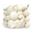 thumbnail image 2 of BKER Clear Glitter Hanging Shatterproof Baubles For Home, 2 of 6